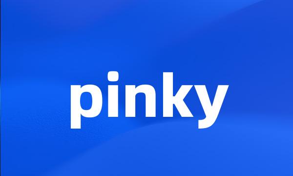 pinky