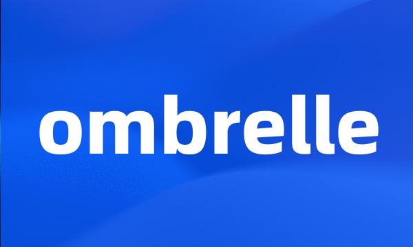 ombrelle