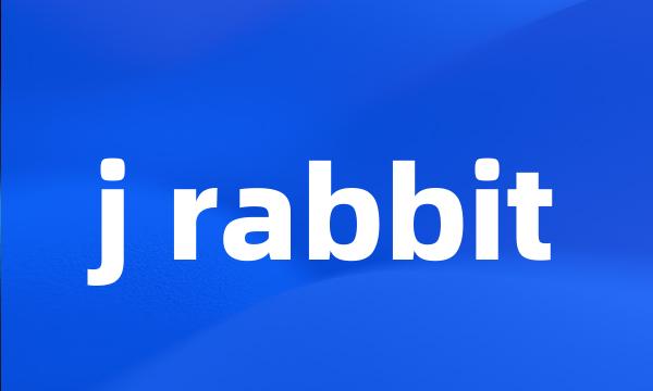 j rabbit