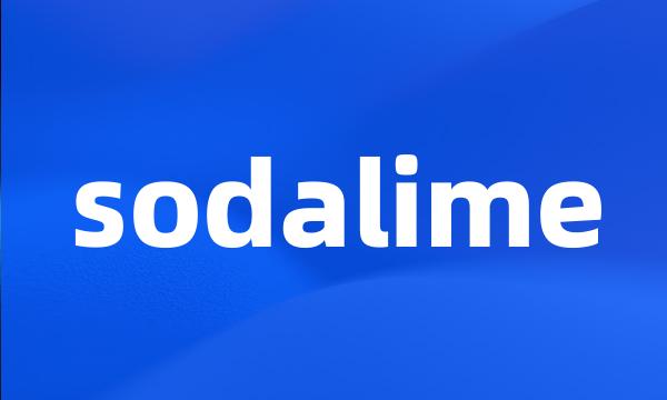 sodalime