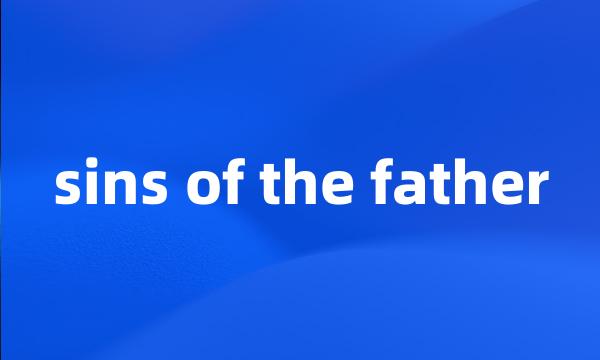 sins of the father