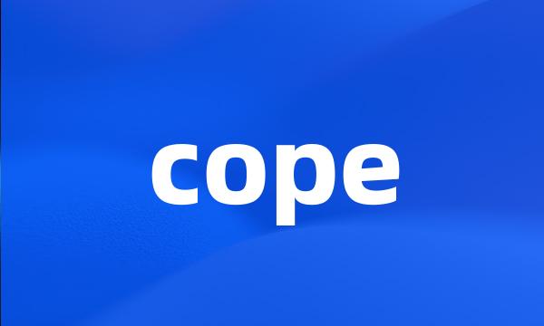 cope