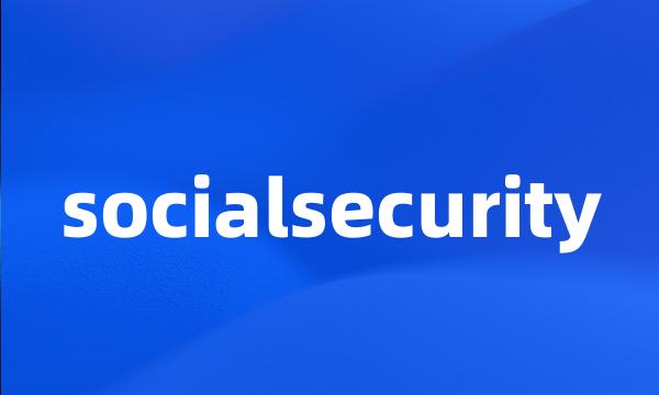 socialsecurity