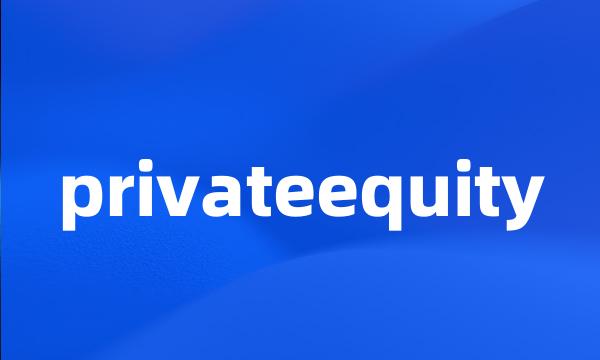 privateequity