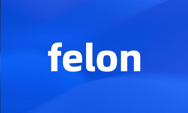 felon