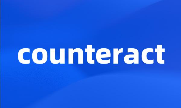 counteract