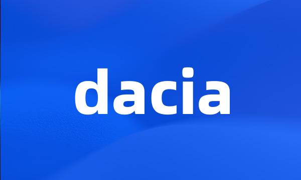 dacia