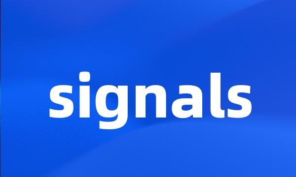 signals