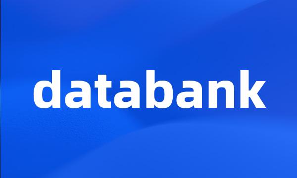 databank