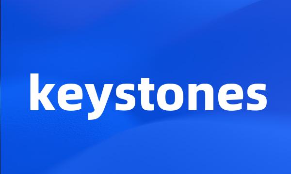 keystones