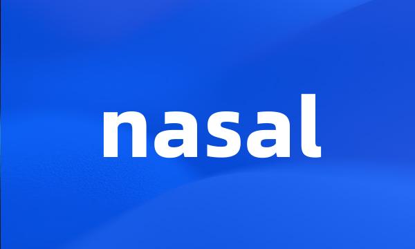 nasal