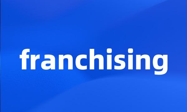 franchising