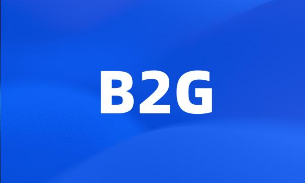 B2G