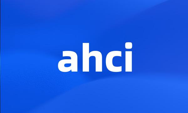 ahci