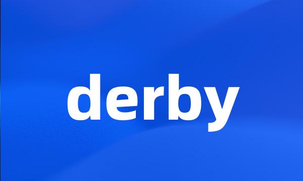 derby