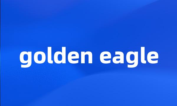 golden eagle