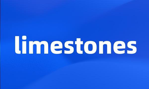 limestones