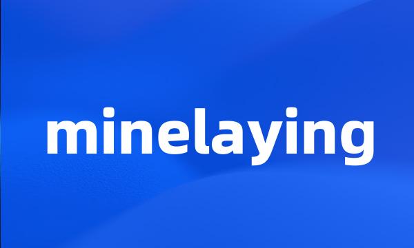 minelaying