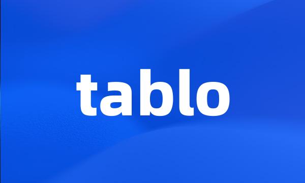 tablo