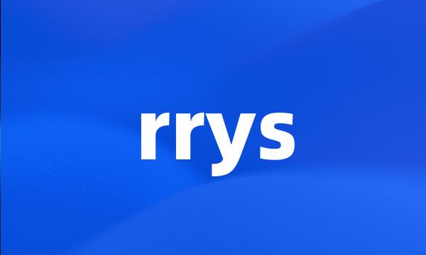 rrys