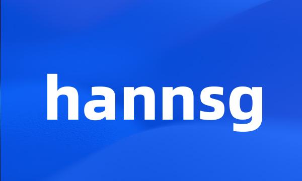 hannsg