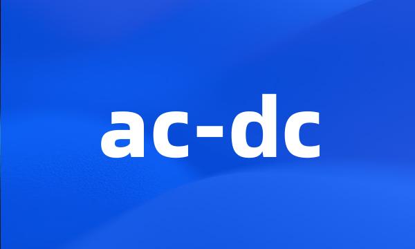 ac-dc