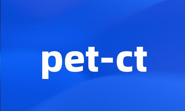 pet-ct