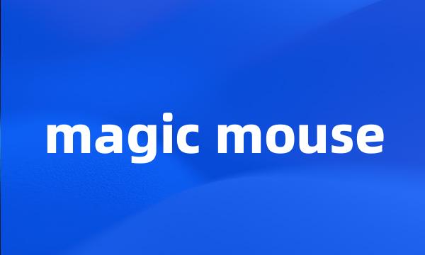 magic mouse