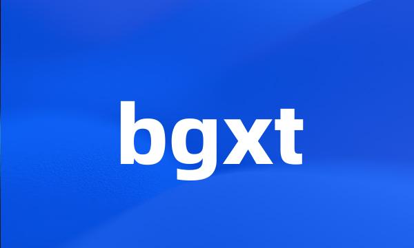 bgxt