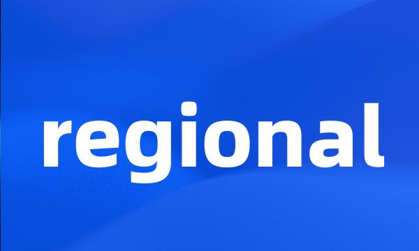 regional