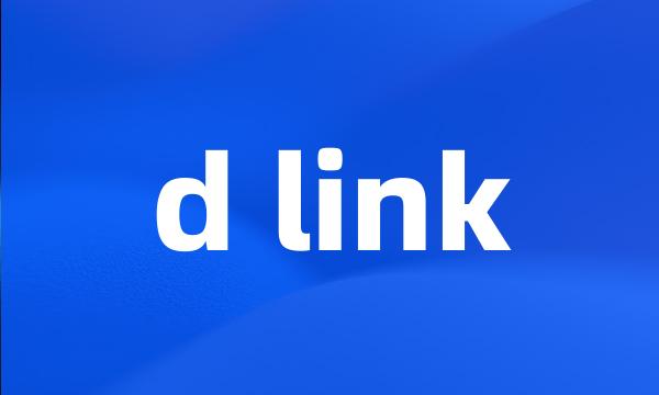 d link