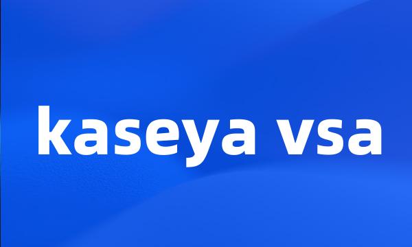 kaseya vsa