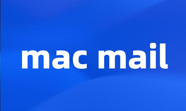 mac mail