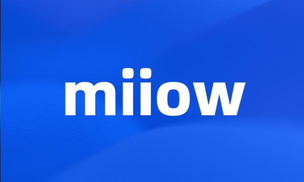 miiow