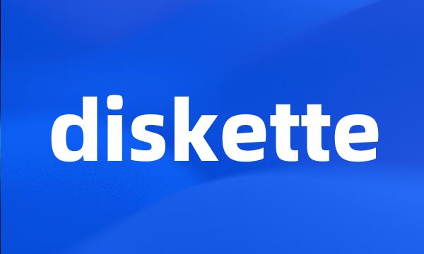 diskette