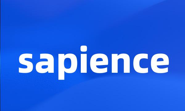 sapience