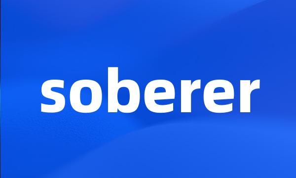 soberer