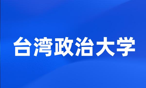 台湾政治大学