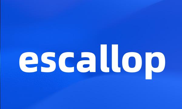 escallop