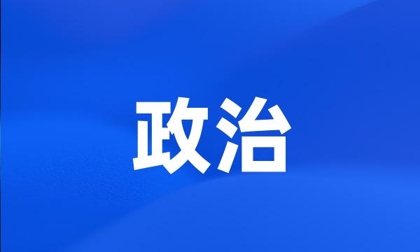 政治