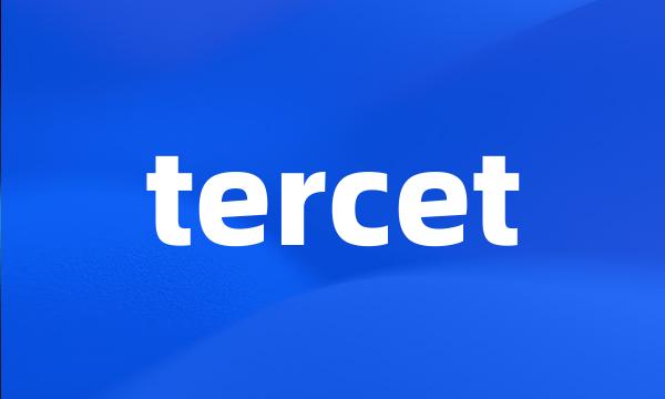 tercet