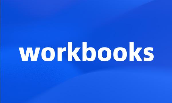 workbooks