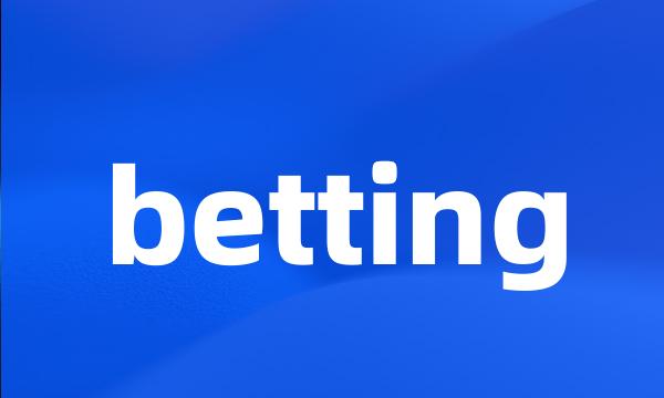 betting