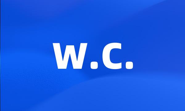 W.C.