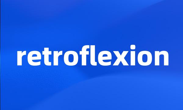 retroflexion