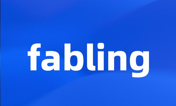 fabling