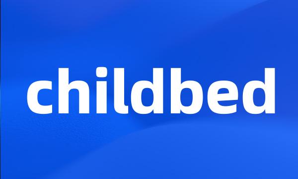 childbed