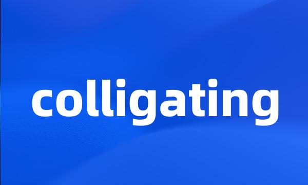 colligating