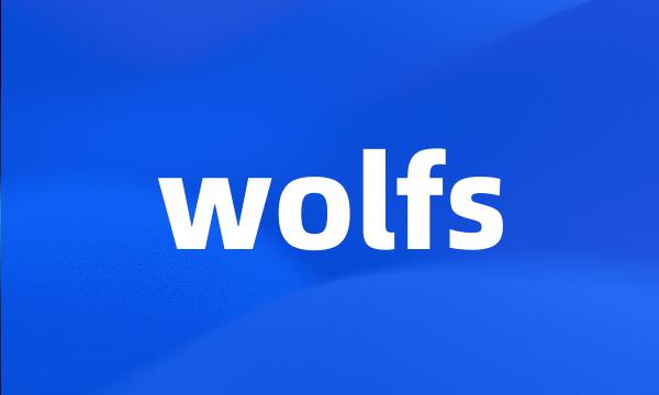 wolfs