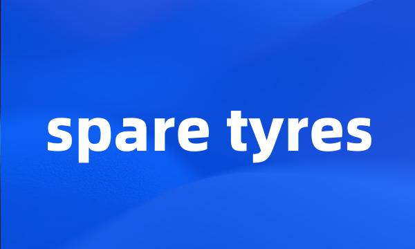 spare tyres